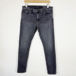 Vince Men’s Faded Black Grey Skinny Jean